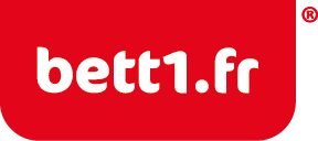 Logo horizontal rouge et blanc bett1.fr