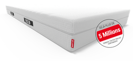 Matelas Bodyguard avec la pastille "plus de 5millions déjà vendus."