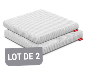 Lot de deux coussins de chaise