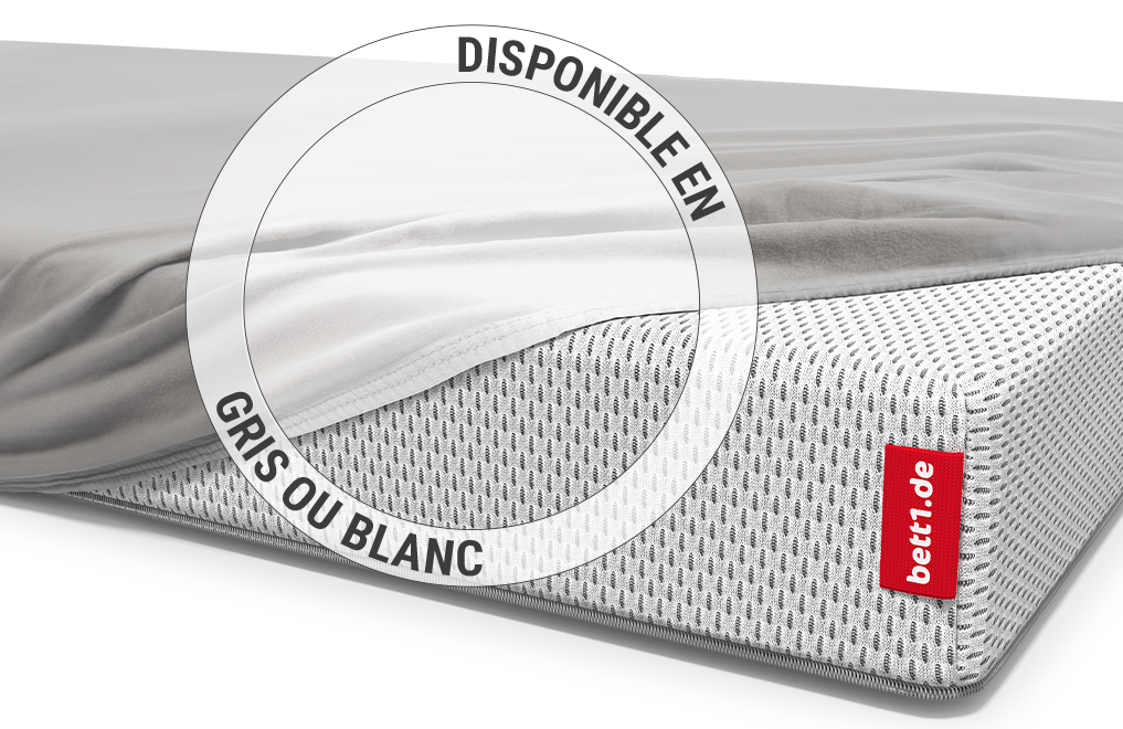 Le drap housse enfant Bodyguard recouvre le coin du matelas enfant BODYGUARD 