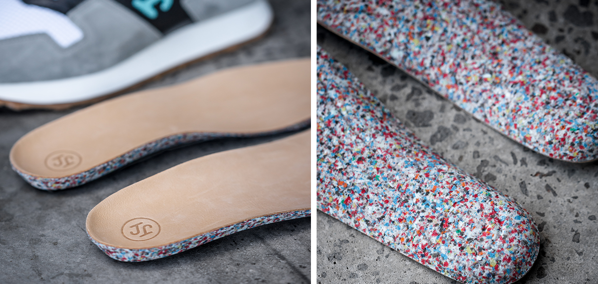 Des semelles de chaussures