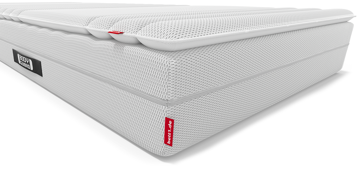 Matelas BODYGUARD Anti-Cartel avec surmatelas BODYGUARD 80x200 cm