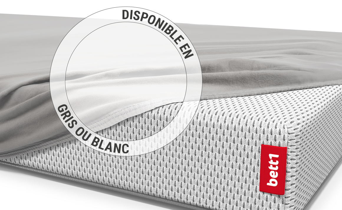 Le drap housse enfant Bodyguard recouvre le coin du matelas enfant BODYGUARD 